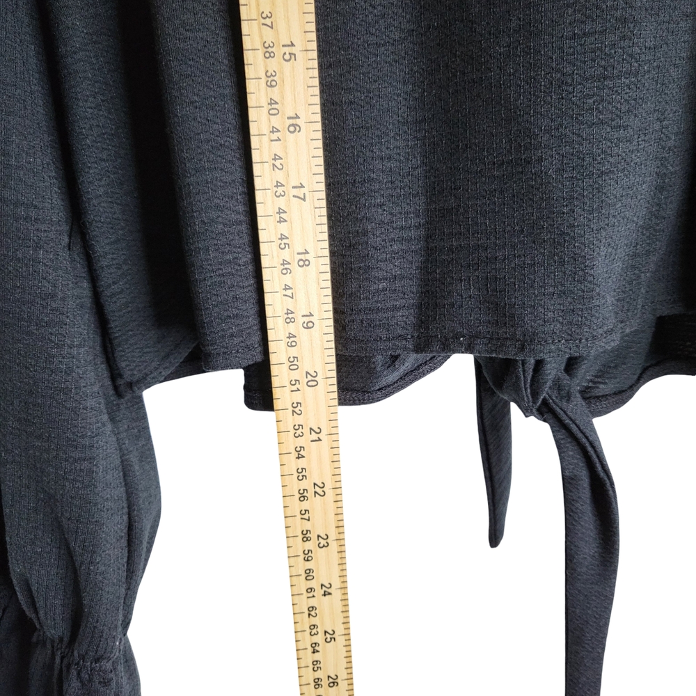 Black Ruffle Blouse - Picture 8 of 9